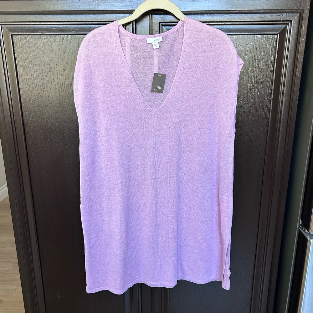 JJill sleeveless tunic top NWT Size Large
